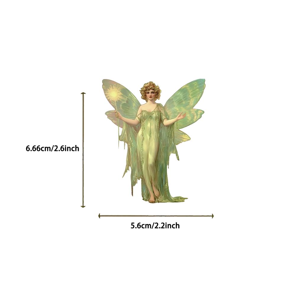 50 шт. Эльф Сказочный Милый Ангел Наклейки Декор Скейтборд Ноутбук Велосипед Чемодан Наклейки на Стену