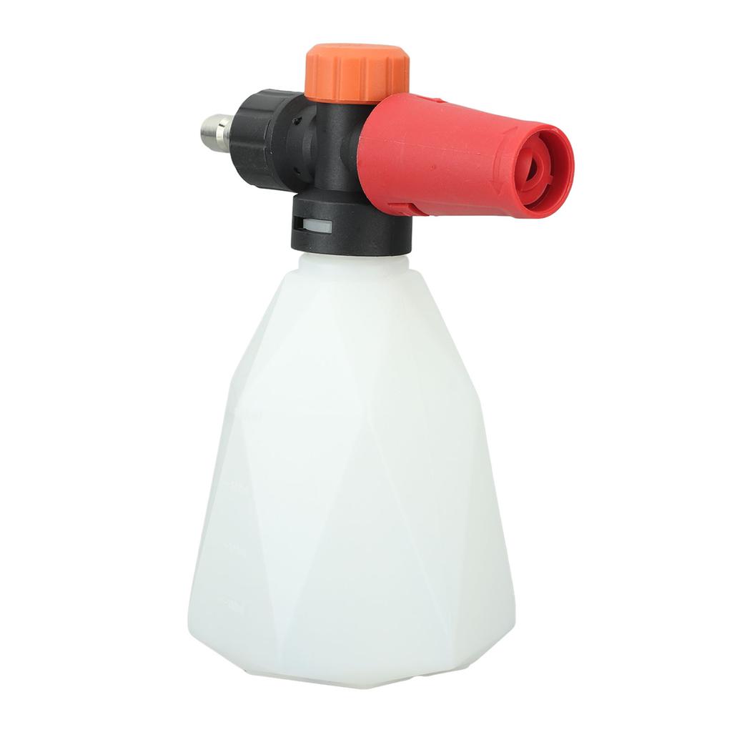 Автомобильный пенный распылитель 500 мл, портативный пенообразователь высокого давления с быстроразъемным соединением 1/4 дюйма для сада
