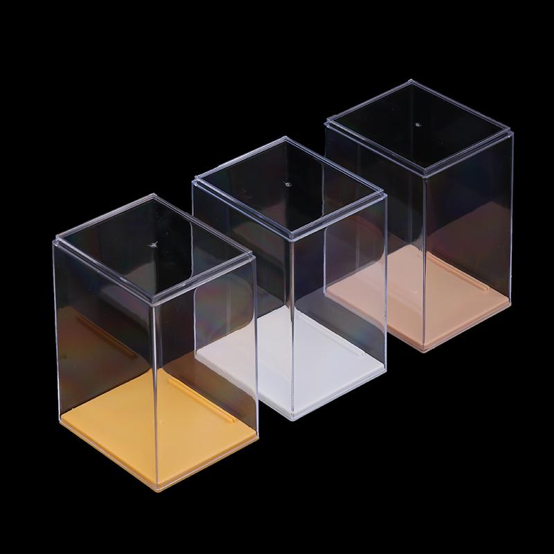 1 Piece Transparent Display Showcase High Quality Acrylic Storage Box Dustproof Thickened Doll Display Box For Home