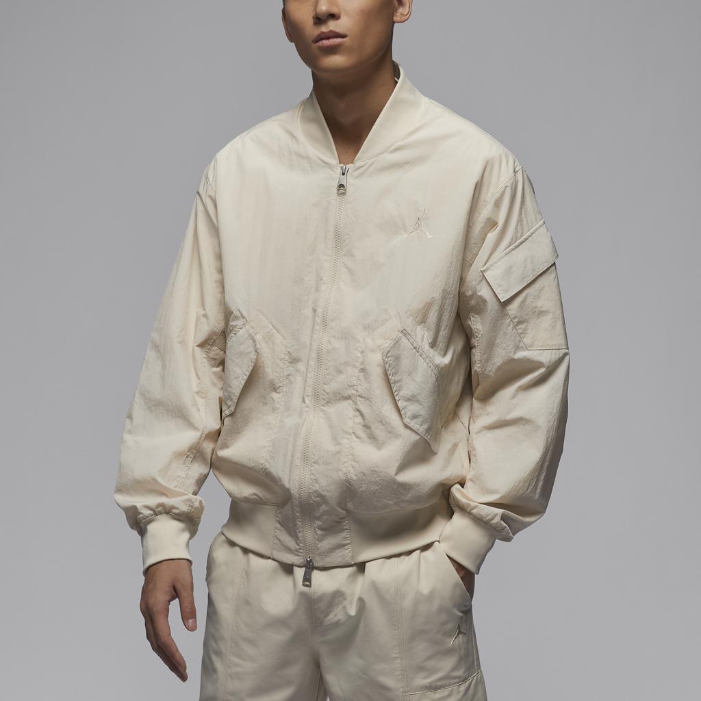 Jordan Renegade Essentials однотонная повседневная дышащая спортивная куртка с воротником-стойкой мужская куртка светло-хаки FN4624-203