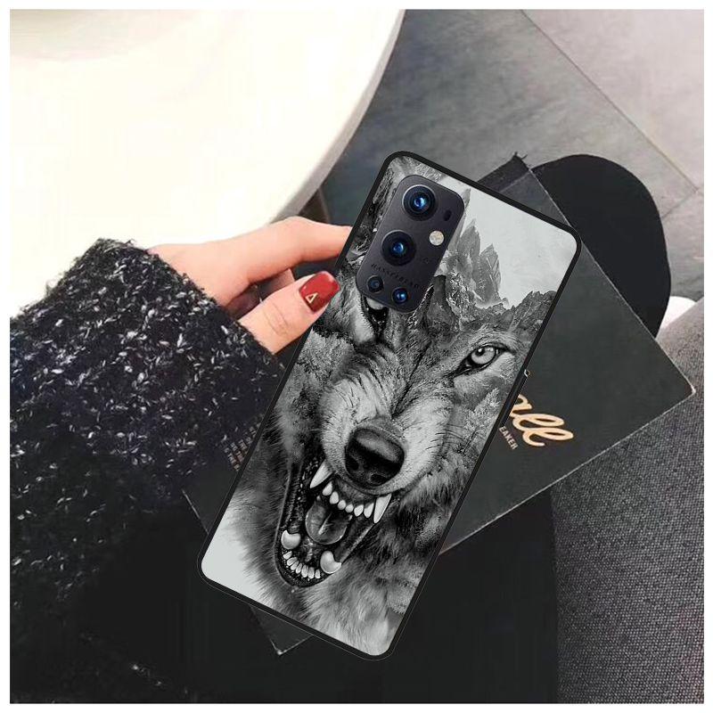 Для OnePlus Nord N10 N100 Чехол CE 5G Funda angry wolf face Мягкие чехлы для One Plus 6 5T 6T 7T 8T 8PRO 9PRO Чехол для телефона Coque
