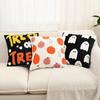 Halloween Ghost Pumpkin Embroidery Cushion Cover Halloween Horror Funny Pillow Covers Decorative Festive Pillow Cases Decor Home