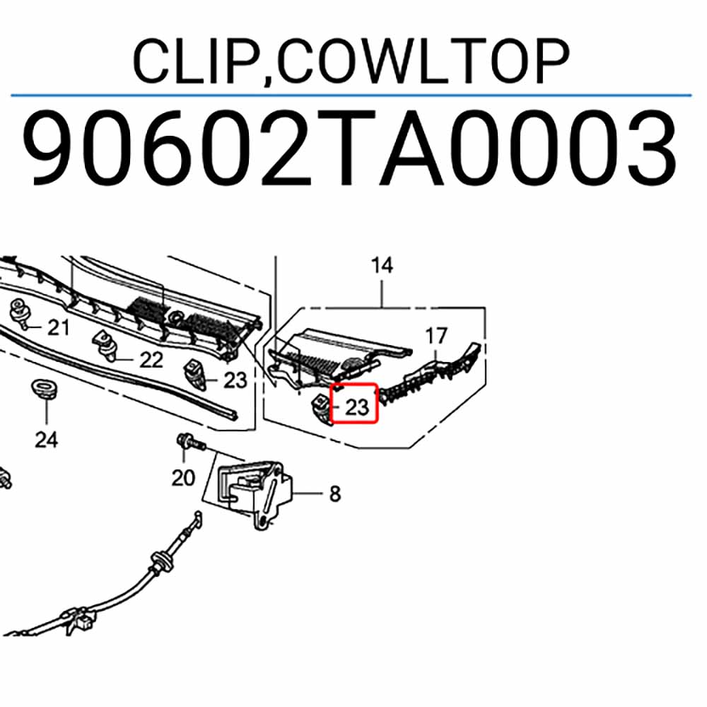2x для Honda Fit GE6/7/8/9/GG1 2009-2013 Jazz автомобильный обтекатель ветрового стекла, зажимы для крепления верхнего окна, 8 мм, фиксатор вентиляционного отверстия, аксессуары с заклепками