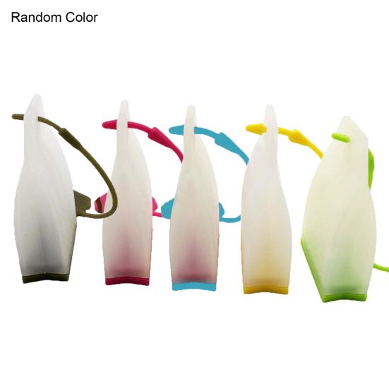 2 Pcs Silicone Tea Strainers Tea Bag Shape Loose Leaf Mesh Tea Infusers for Home Ofiice Kitchen