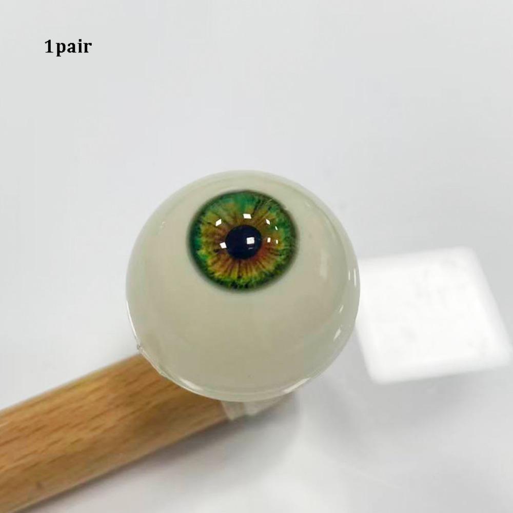 1pair 20mm Acrylic Fake Eyes Eyeballs 10 Styles DIY Doll Making Crafts For BJD Doll