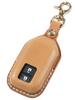 Genuine Italian Leather Key Case for Suzuki Fronx New Spacia Swift and Wagon R [Usable] Jimny, Nomad, Hustler, Jimny, Sierra, JB64, Solio, Spacia,