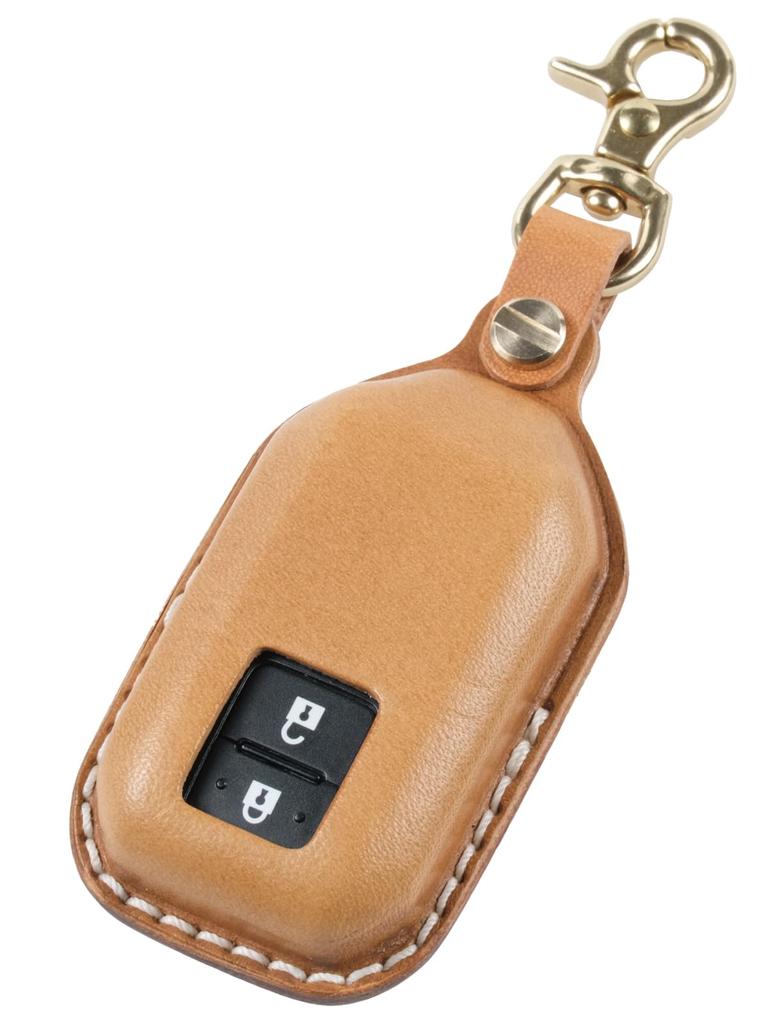 Genuine Italian Leather Key Case for Suzuki Fronx New Spacia Swift and Wagon R [Usable] Jimny, Nomad, Hustler, Jimny, Sierra, JB64, Solio, Spacia,