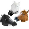 Party Funny and Funny Festival Horse Head Mask Headgear NEW Simulation Horse Head Mask Cosplay Costume