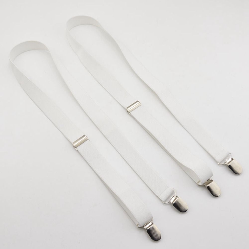 Back Braces Straps For Women Adjustable Braces Hanging Pants Clip Suspenders Clips Tie Suspenders