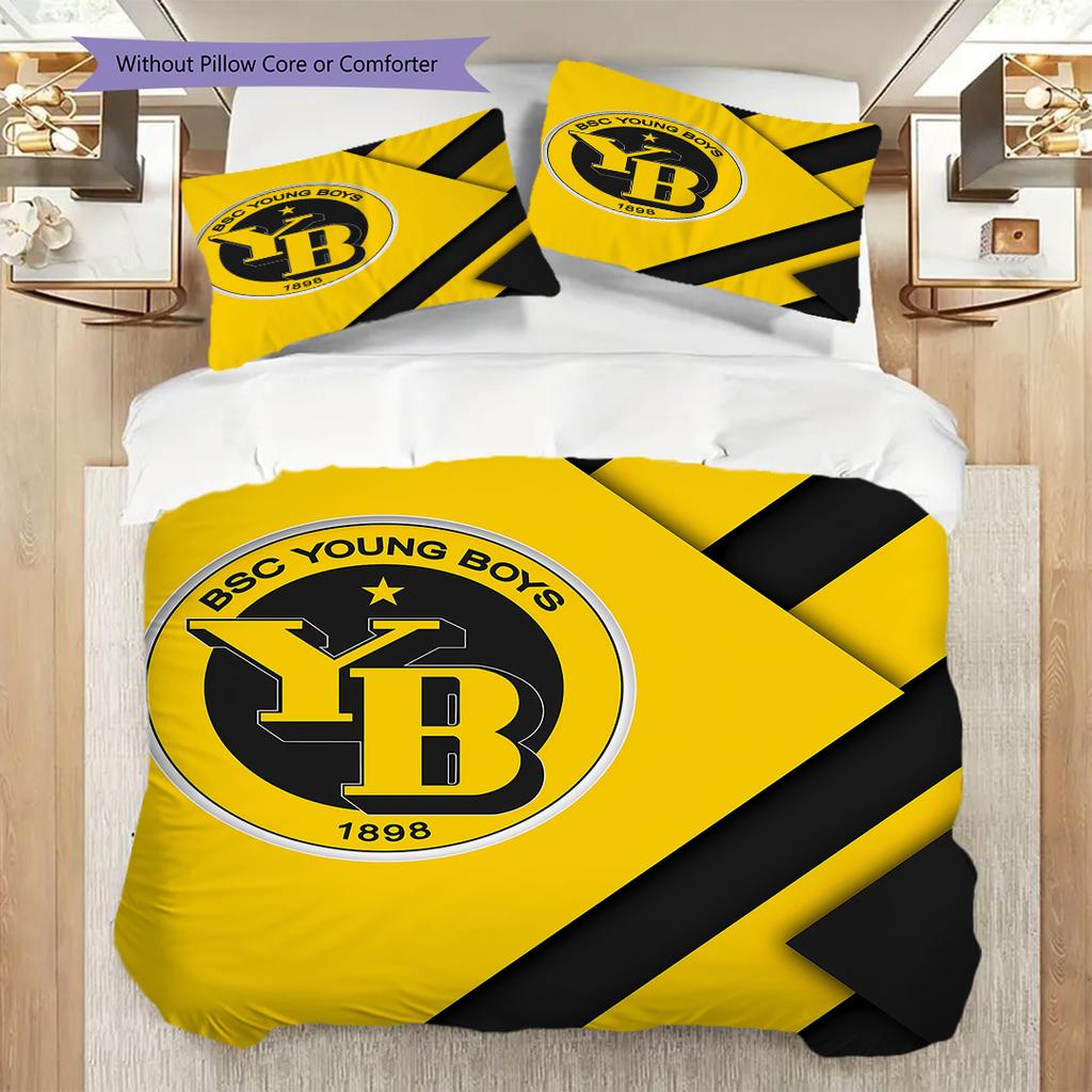 BSC YB Узор Комплект постельного белья Одеяло Покрывало Наволочка Домашний Декор Подарок на День Рождения (1 пододеяльник + 2 наволочки, без наполнителя)