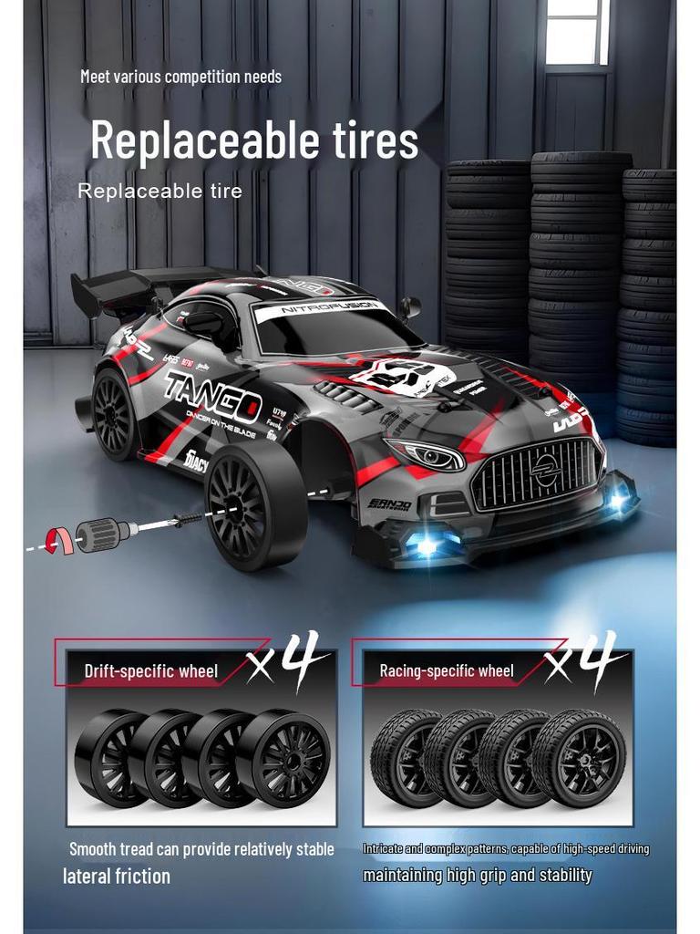 1:24 Four-Wheel Drive RC Drift Car with Stepless Speed