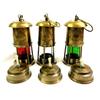 3 цветная дизайнерская лампа антикварная латунная малая лампа винтажный морской корабль лодка свет фонарь декор