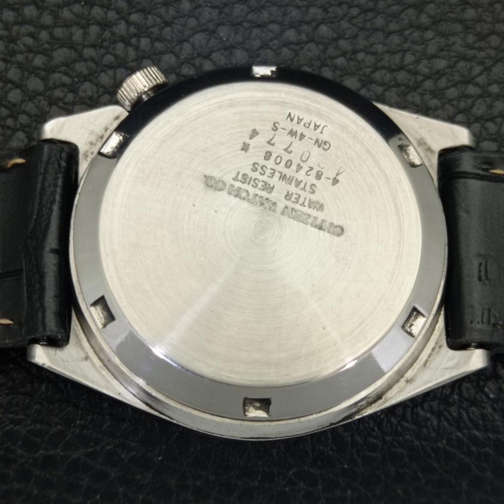 AUTOMATIC VINTAGE CITIZEN 8200 JAPAN MENS ORIGINAL DIAL WATCH A702152-5 R208-a702152