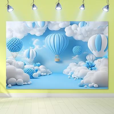 Двумерный Сказочный Воздушный Шар Фон для Фотосессии на Праздник Рождения Ребенка