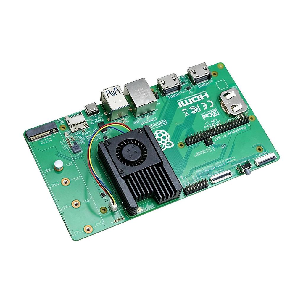 Raspberry Pi CM5/CM4 Heatsink with PWM Fan & Thermal Paste