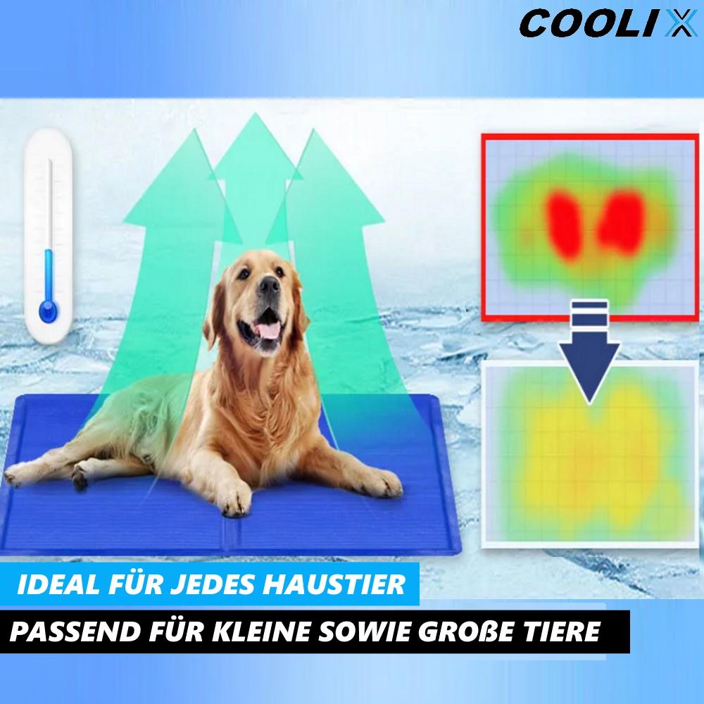 COOLIX Dog Cooling Mat Cooling Pad Cooling Blanket Cold Mat Gel Mat Self-cooling