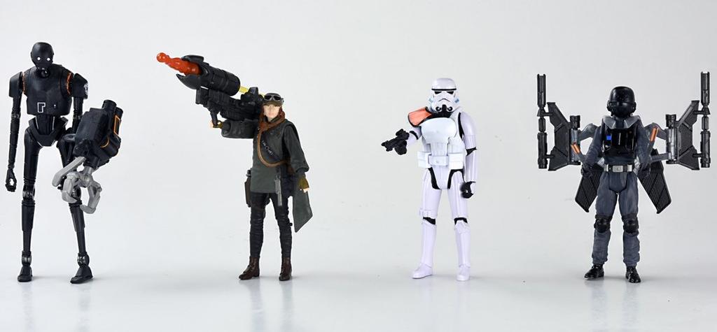 Star Wars Basic Figure Stormtrooper, approximately 10cm in length, painted, movable figure