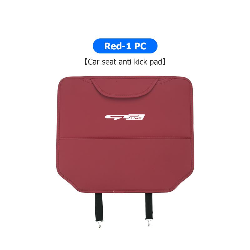 cnwhjg1 Car Seat Back Storage Rear Anti-Wear Backrest Anti-kick Pad For KIA Proceed Sorento Cerato Optima Sportage Ceed Niro Soul