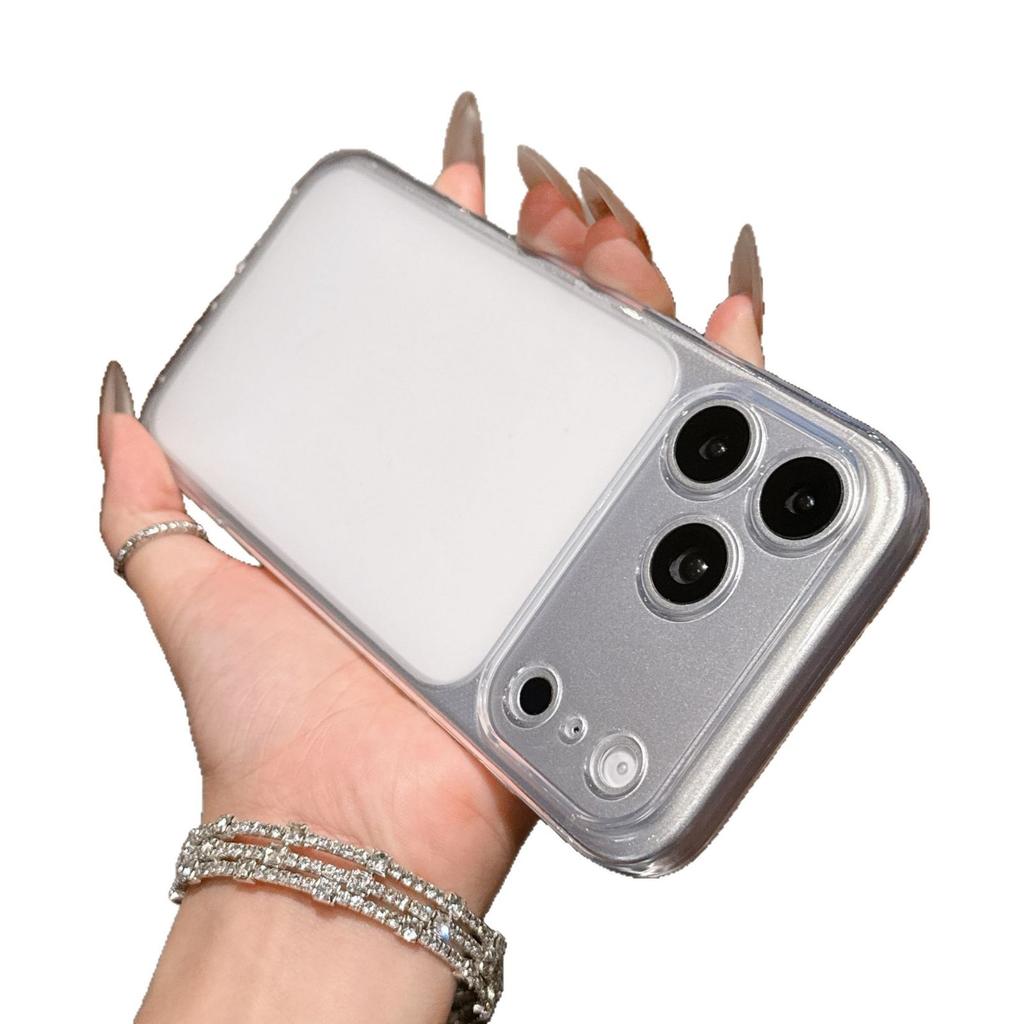 Подходит для оригинального матового чехла для мобильного телефона iphone16, нового полупрозрачного мягкого защитного чехла Apple 17PROMAX 15
