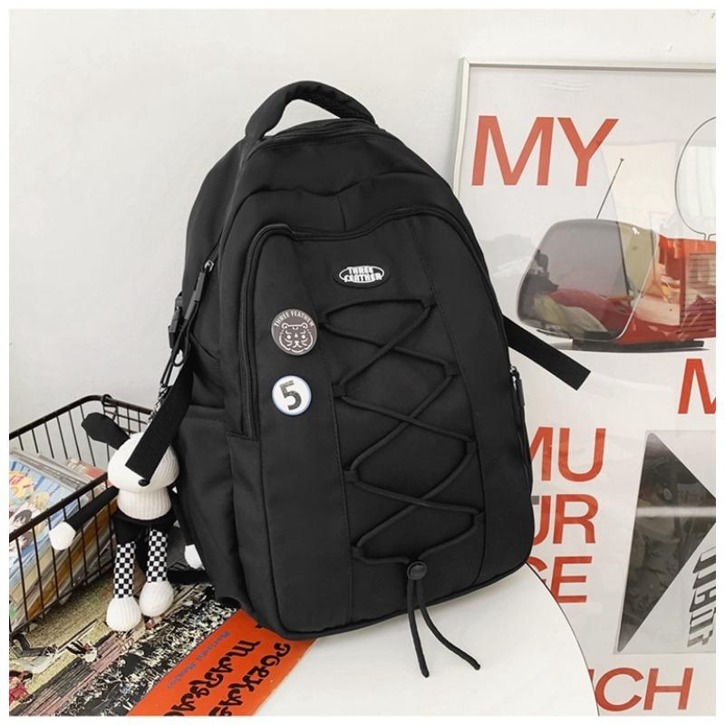 The New Schoolbag Is High-value, Fresh and Sweet Backpack, Couple Simple and Lightweight Travel Large-capacity Backpack.