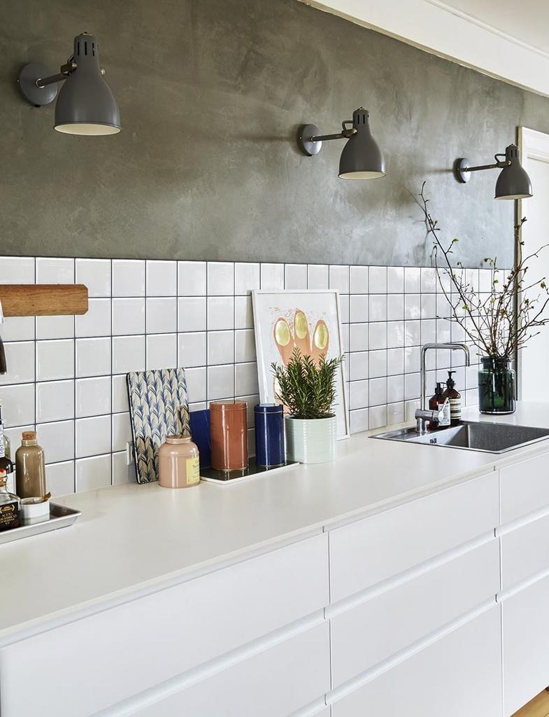 Лучшая водостойкая плитка MORCART для и и DIY Мебели и Предметов Обои-плитка 3D Листы для Обновления 4 Клетчатые Белый x Наклейки от Продавца, Термостойкая,