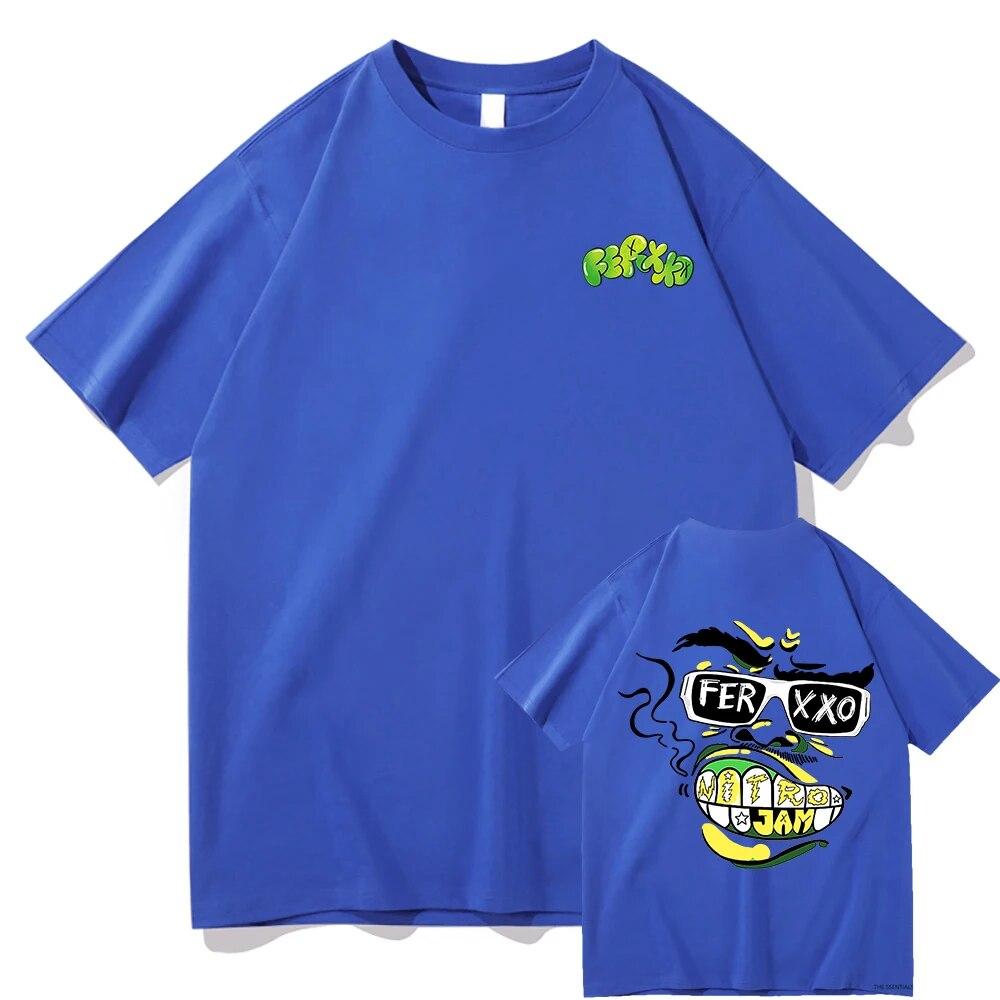 Ferxxoo Feid New 2023 T Shirts Retro Unisex/women Graphic Sweatshirt Vintage Funny Summer Cotton T-shirt Unisex Tee Classic Clothes