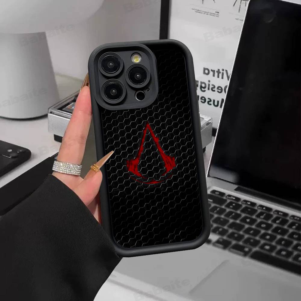 A-Assassin S-Creed Gaming Phone Case For IPhone 17 16 15 14 13 12 11 Pro Max Mini Plus Soft TPU Back Cover