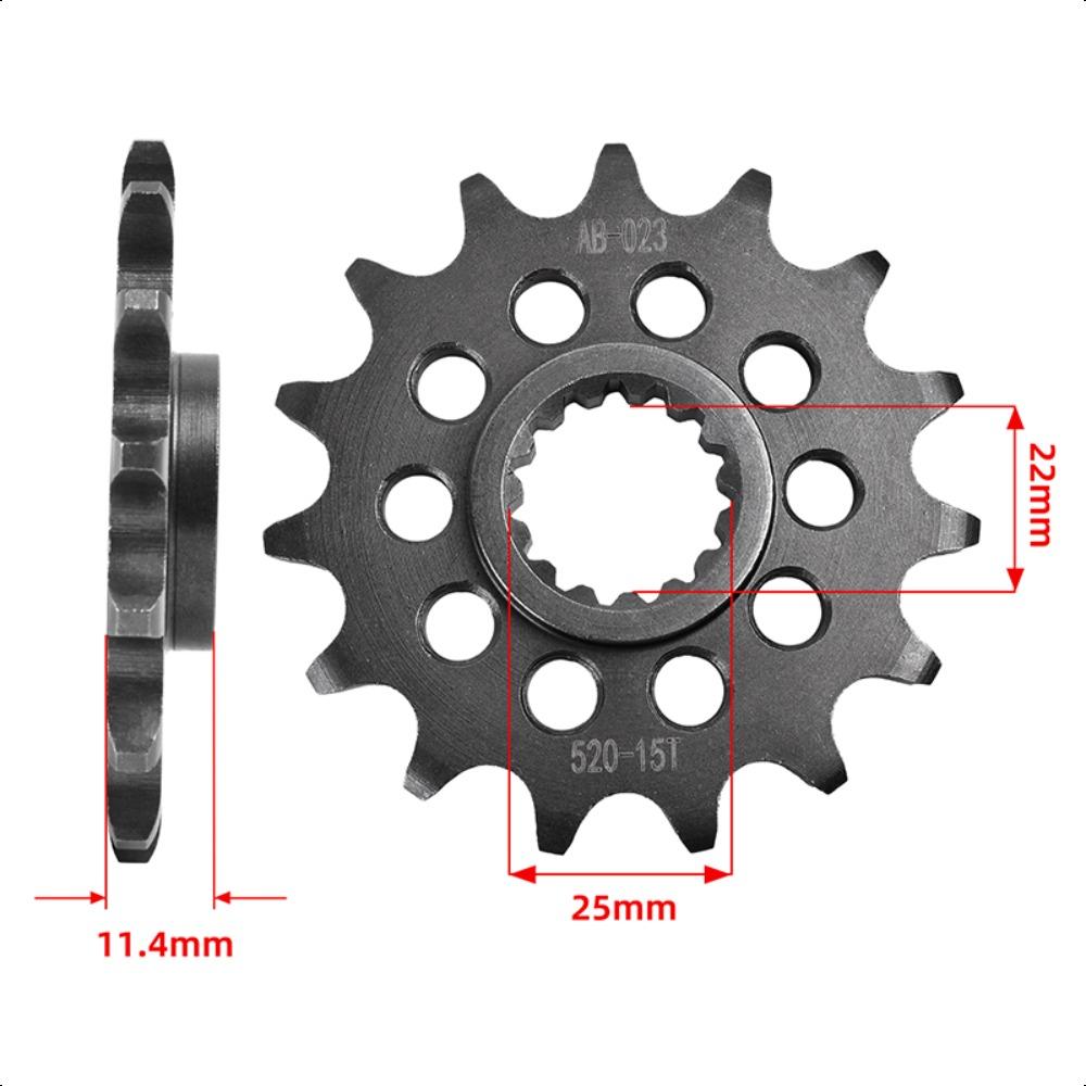 520-15T 42T Silent Durable Pinion Front Rear Sprocket Kit for K*TM 625 LC4 2002