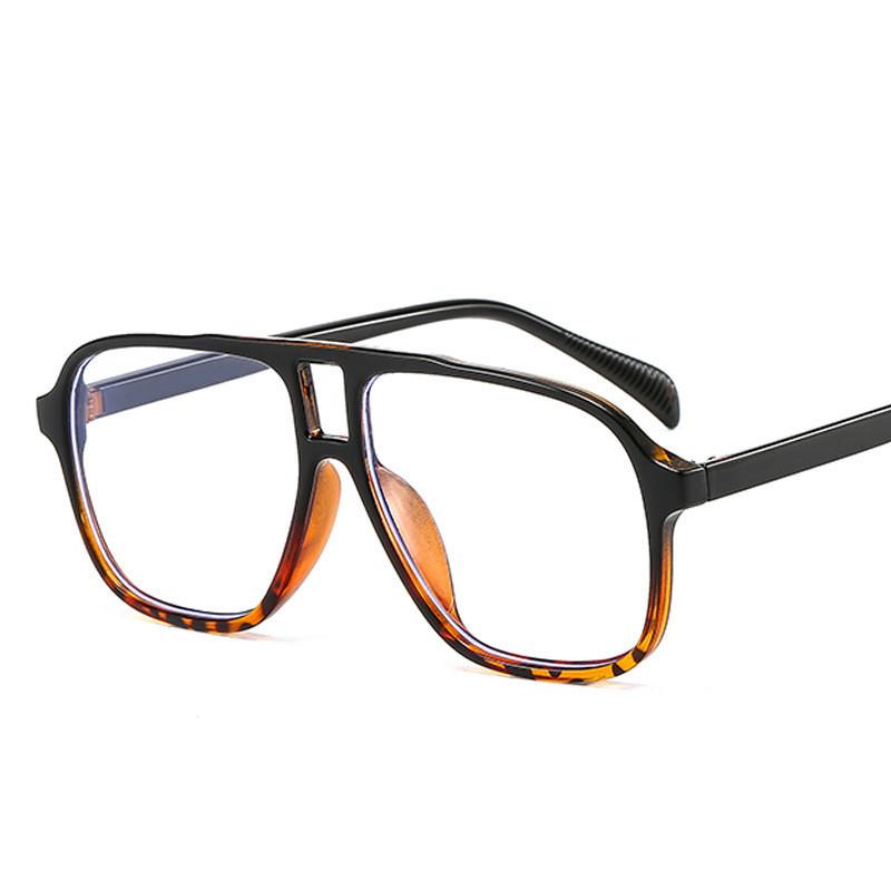 Модная квадратная большая оправа для солнцезащитных очков Женская Мужская Оверсайз Оправа для очков Очки Оправа для очков Для мужчин Для женщин