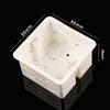 Home Equiments Light Touch PVC Plastic Wall Mounting Box Junction Concealed Bottom Switch Cassette