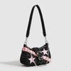 New Trendy Niche Design Pink Belt Star Shoulder Bag Spice Girl Chain Underarm Bag Women