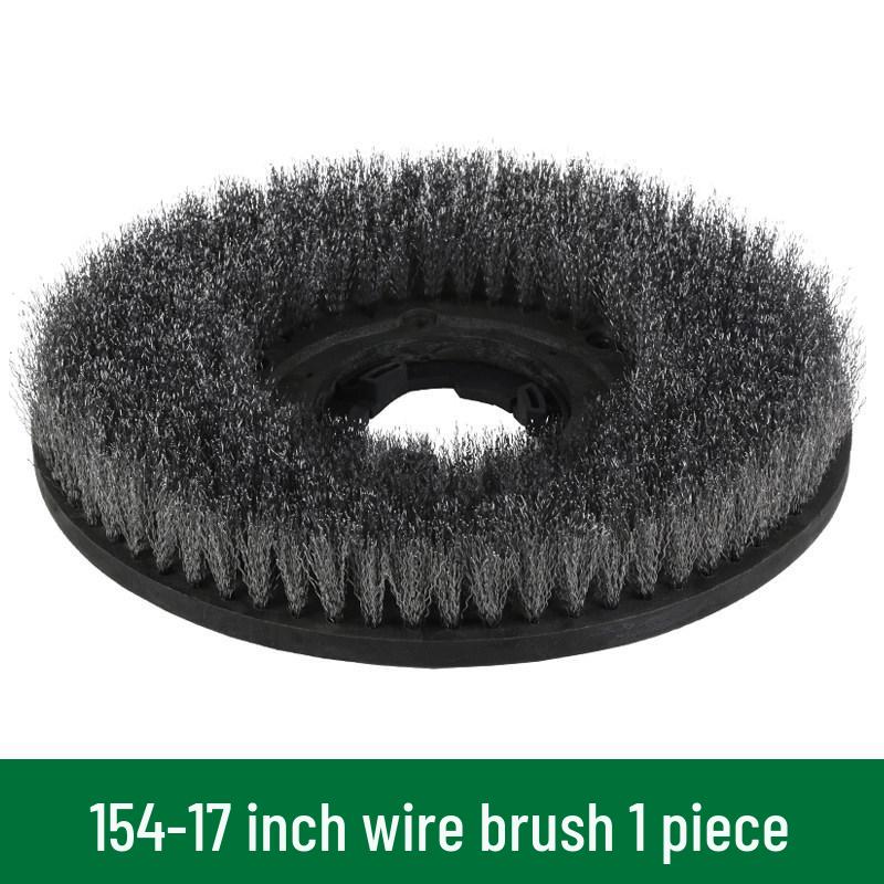 Kaimu Jiebba BF522 Floor Cleaning Accessories: 175 Floor Scrubber Brush, Carpet Brush, 17-inch Pad Holder, 154 Brush