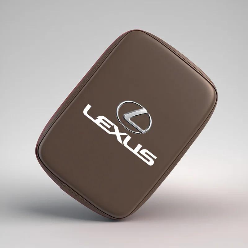 THQP1 Lexus Car Armrest Cover Cushion Armrest Box Protective Pad For Lexus F SPORT ES RX NX LS UX LM LX GX LC RZ IS CT GS RC HS SC LBX