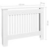 Cache-radiateurs Blanc MDF 112 cm - VidaXL