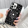 Science Chemistry Style Phone case  For iPhone 17 Air 16 15 14 11 12 13 Pro MAX Plus cover shell coque