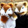 Оригинальный головной убор-фурсьют Белки Грызуна для Косплея и Костюмов на Comic Con