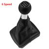 For Volkswagen VW Polo 9N 9N2 GTI 2002-2009 Gear Shift Knob Lever Shifter Gaiter Boot Cover Collar