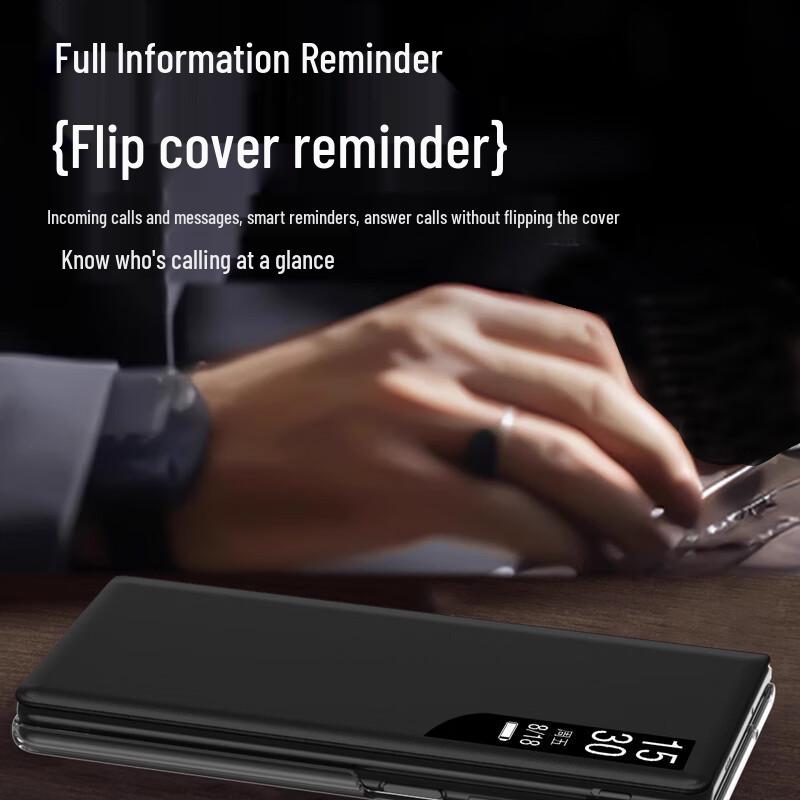 Кожаный чехол-книжка со стендом для Xiaomi Mix Fold 4