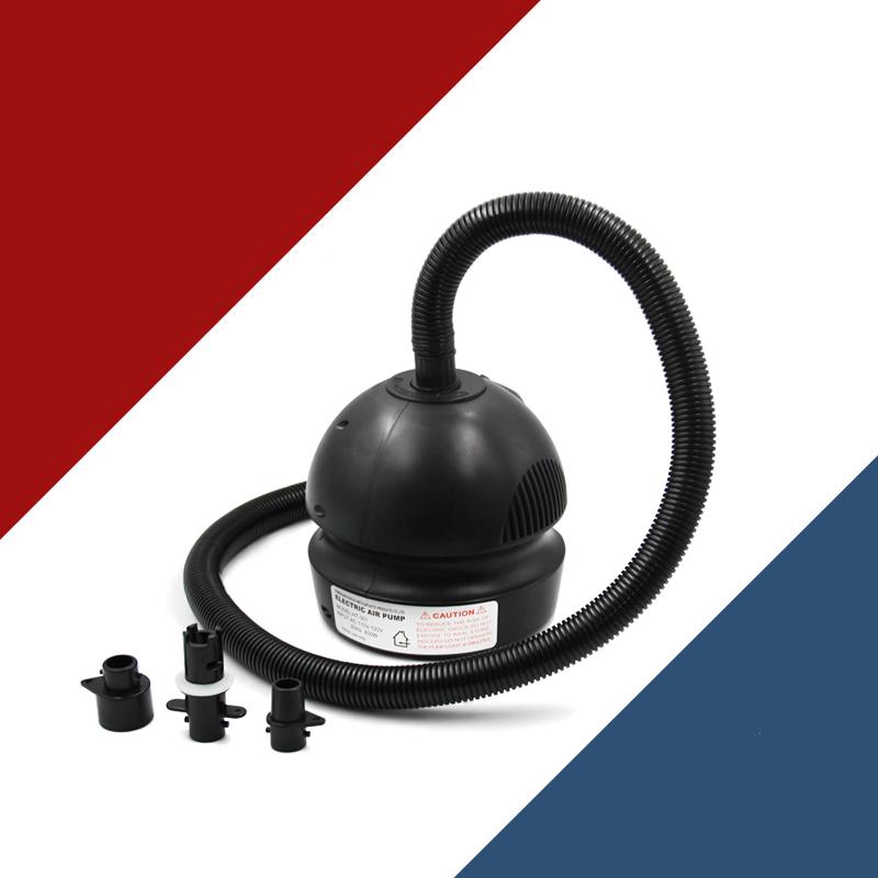 Воздушный насос Pvc 400w Ac электрический воздушный насос для резиновых лодок, надувных лодок, водных видов спорта