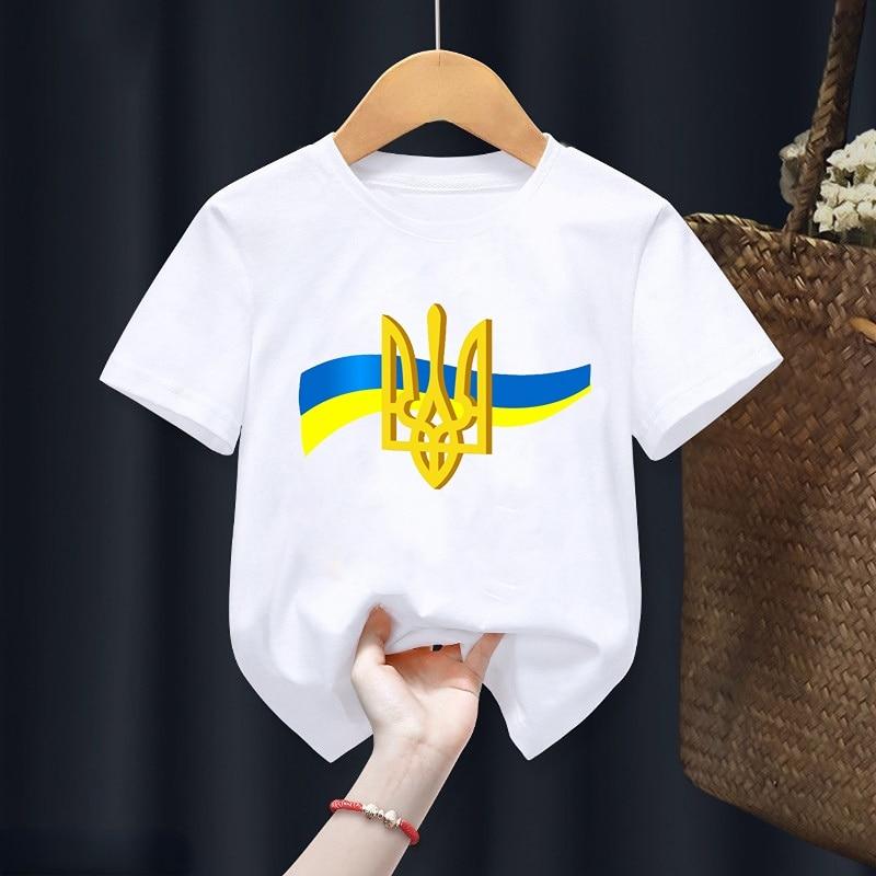 Women's T-shirt Lovely Ukrainian T-shirt Harajuku Adult T-shirt Unisex Top Short Sleeve T-shirt
