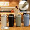 Кофейная кружка-термос для автомобиля 380 мл дорожная термокружка для чая вода кофе двойная нержавеющая сталь