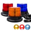 Car Strobe Light Emergency Car Rotating Traffice Indication Car Flash Beacon Light LED Orange Blue Red Flash Car Warning Light