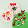 Christmas Santa Silicone Molds Baking Tool Fondant Cake Decorating Molds for Making Chocolate Candy Candle Soap