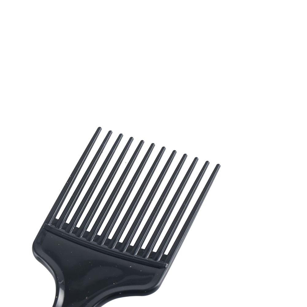 Черная Вилка Расческа для Волос С Широкими Зубьями Гребень Инструменты для Укладки Волос Вставляемые Расчески Салон