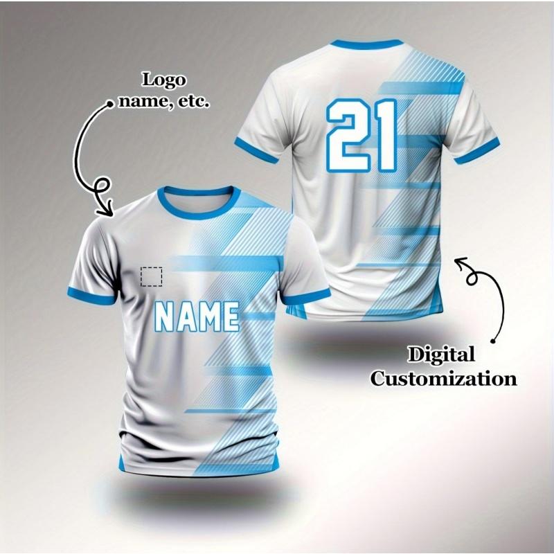 3D Printed Volleyball Jerseys T-shirt For Men Customized Graphic T Shirts Fashion Casual