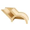 TOMMYFIELD Hamster Exercise Small Animal Wooden Raising Toy Toy, Hideout, Relief, Tunnel, Toy, (Type B)