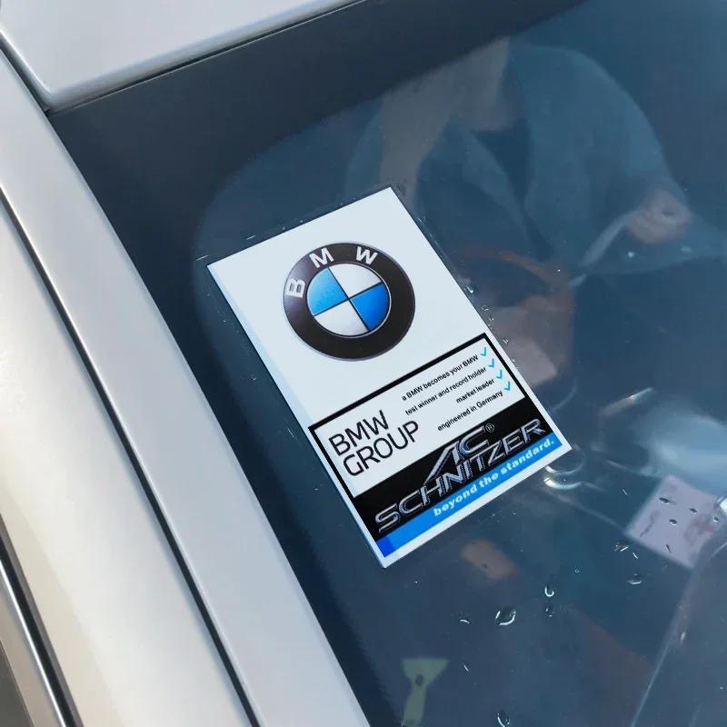 Подходит для BMW Group, внутренняя наклейка на окно JDM, электростатическая наклейка на лобовое стекло, аксессуары для тюнинга, гоночный стиль