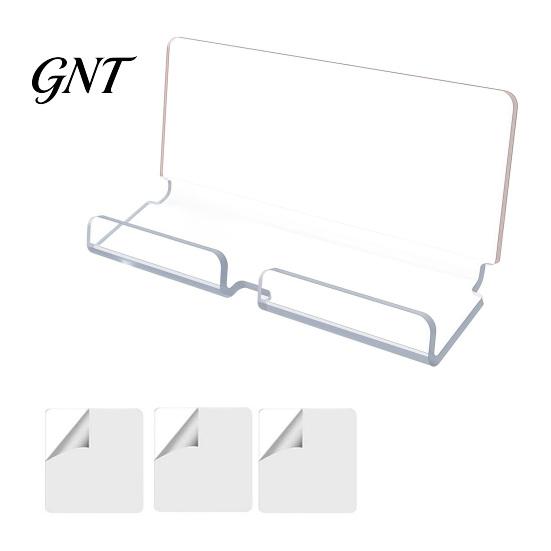 Wall Mounted Device Stand Acrylic Tablet Mount Holder, Universal Smartphone Stand, Bedroom Phone Cable And Charging Hole Organizer for Living