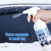 For Refer To Description Auto Windshield Deicing Spray 500ml Window Deicing Defrosting Spray Windshield Defroster Snow Cleaner