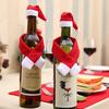 Christmas Creative Household Items, Non-Woven Scarves, Hats, Wine Bottle Decoration, Creative Christmas Wine Bottle Decoration